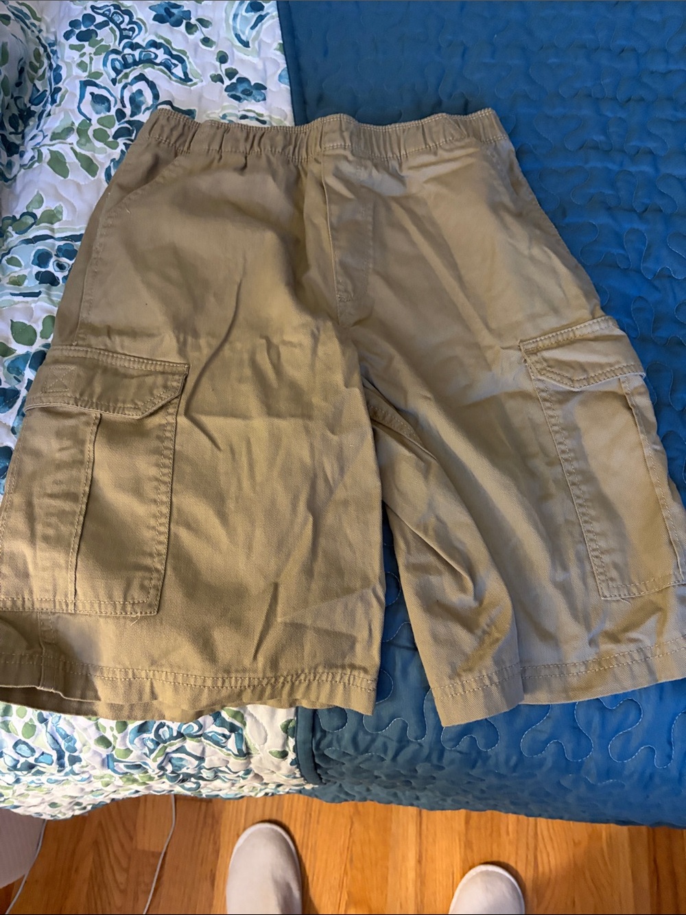 Kids Cargo Shorts in Khaki - Comfortable Everyday Wear